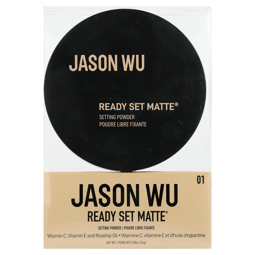 Jason Wu, Redy Set Matte®, фиксированная пудра, оттенок 1 «полупрозрачный банан», 24 г (0,85 унции)