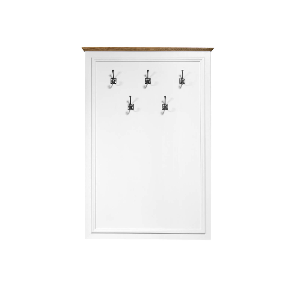 ТОРИНО Вешалка навесная ГМ 4198 /дуб (БЕЛЫЙ)