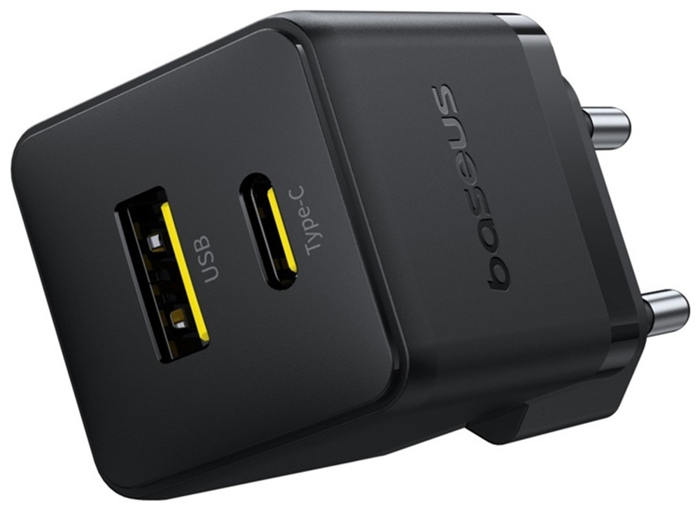 Зарядное устройство Baseus Palm USB Type-C, USB черный