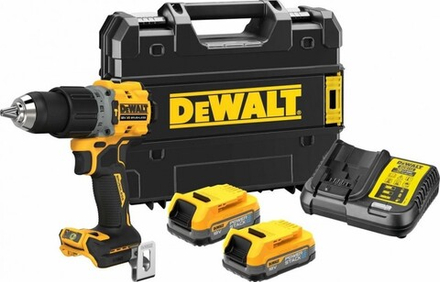 Дрель-шуруповерт аккумуляторная DeWALT DCD 805 E2T ударная DCD805E2T-QW