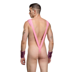 Мужское боди розовое LaBlinque LB15745