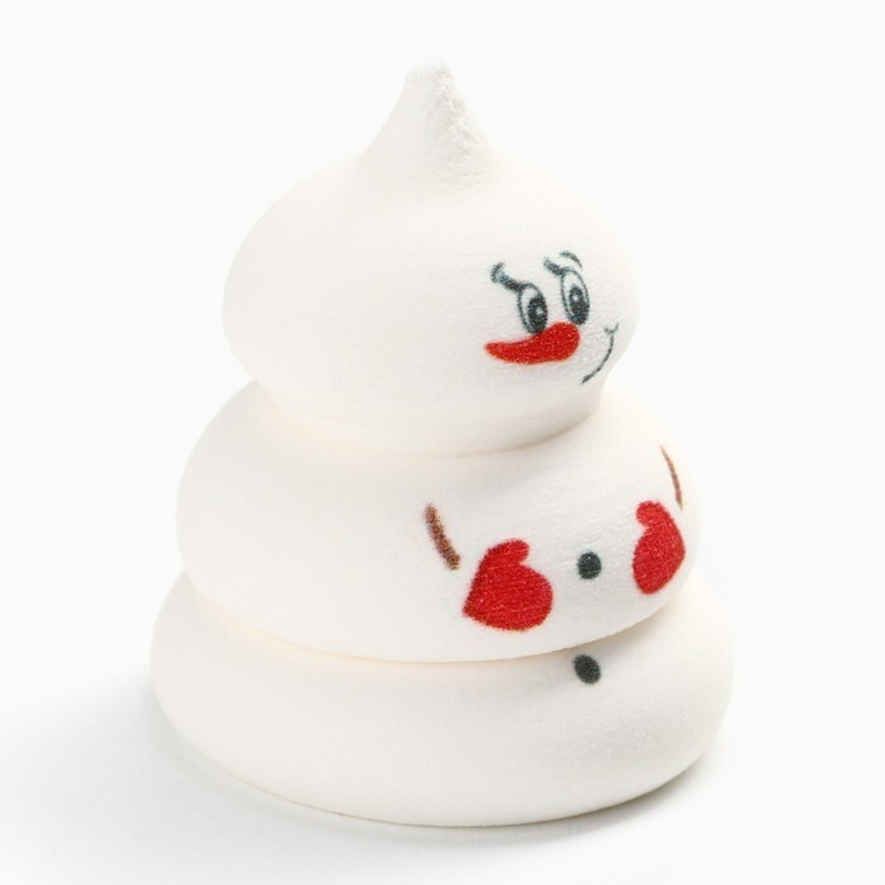 Сахарная фигурка новогодняя "Снеговичёк"