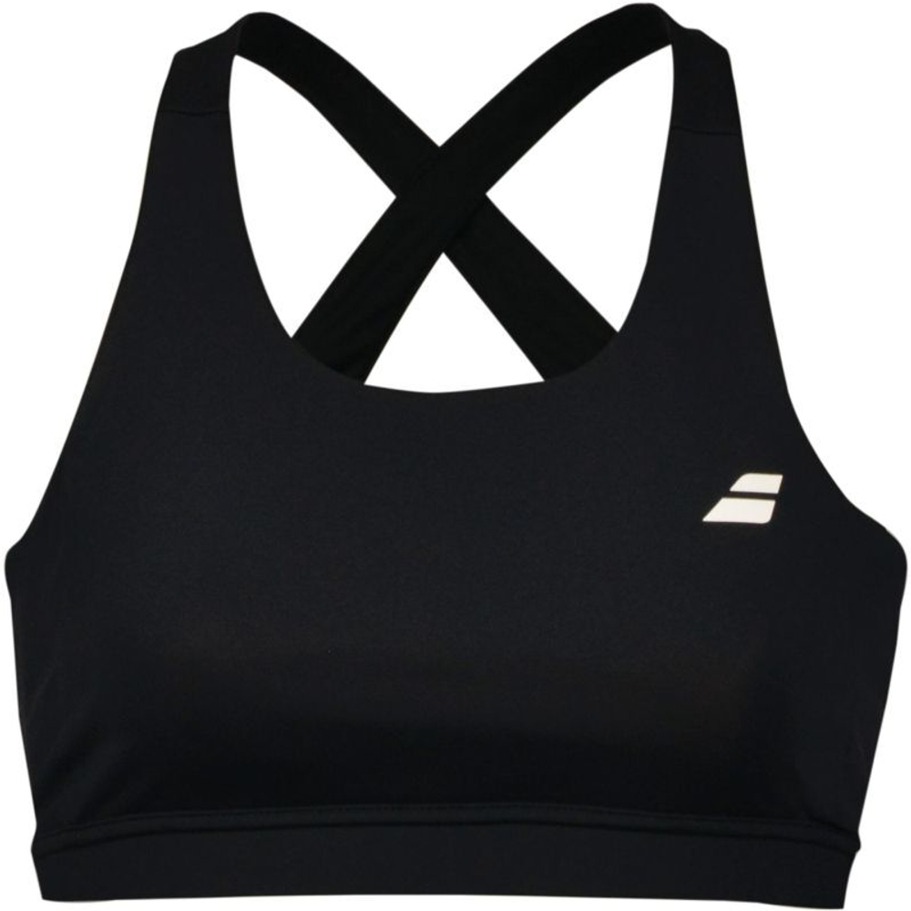 ТОП теннисный Babolat Core Bra Top Women - black/black