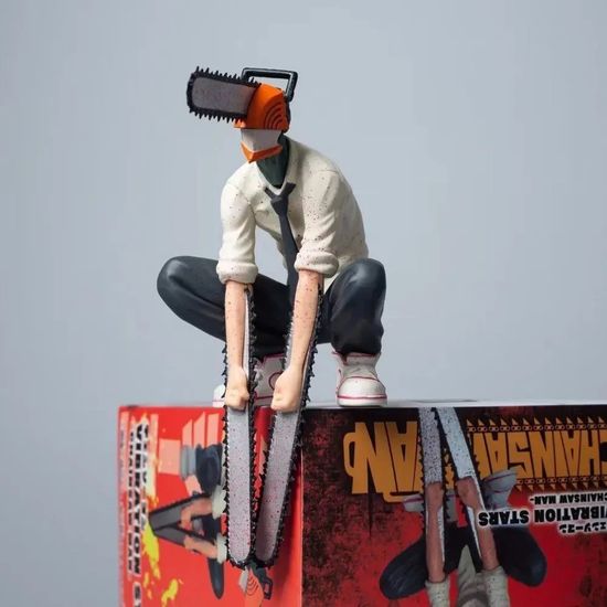 Фигурка Дэнджи, Человек-бензопила, Chainsaw Man, 14 см