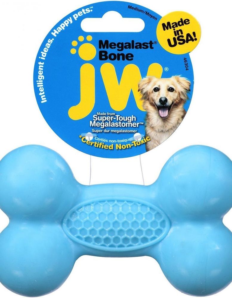 Игрушка J.W. для собак - Косточка суперупругая мегаласт большая