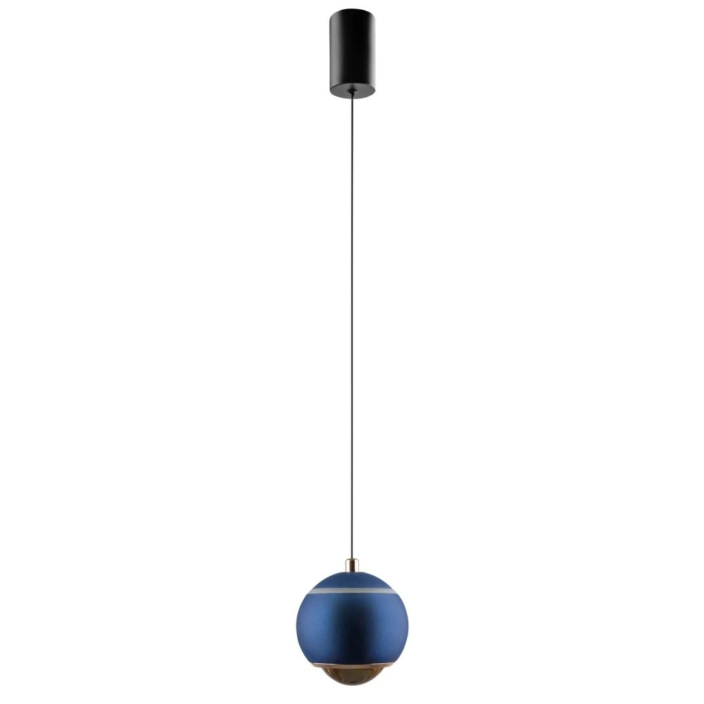 Светильник подвесной Crystal Lux CARO SP LED BLUE