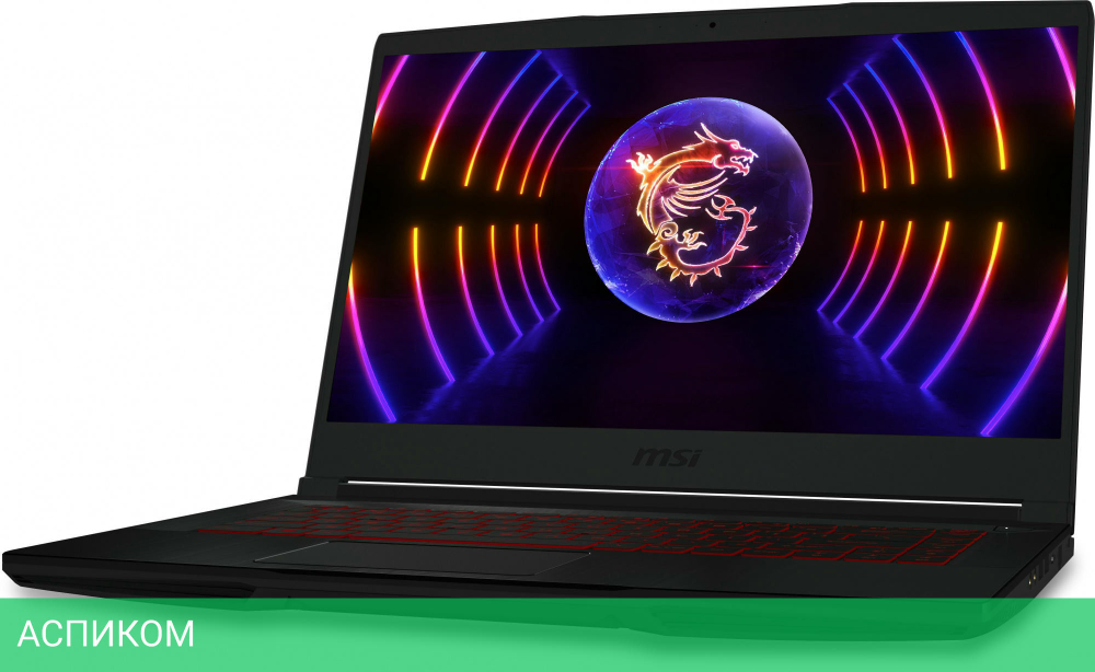Ноутбук MSI GF63 Thin 12UCX-1037XRU Black (9S7-16R821-1037)