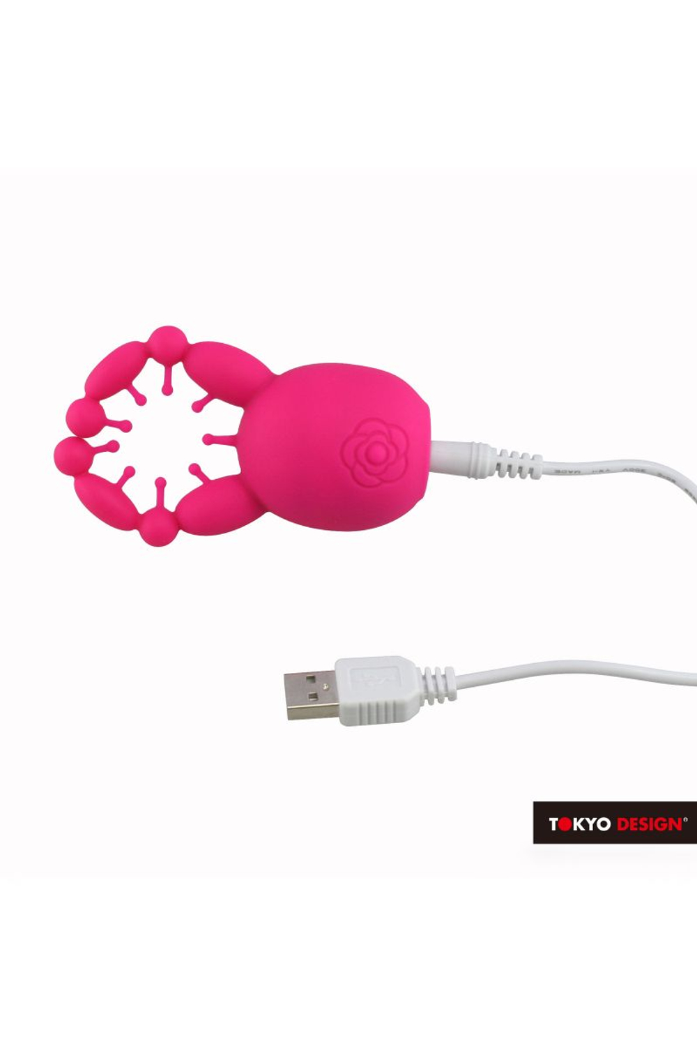 Мини-вибратор с усиками Maro Kawaii 4 (Цвет: ярко-розовый)