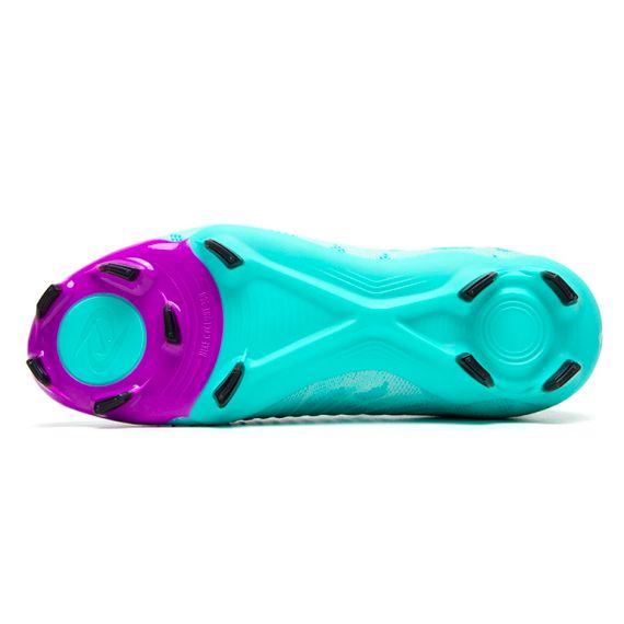 NIKE Phantom Luna Футбольные бутсы MID Топ Голубой фиолетовый Унисекс