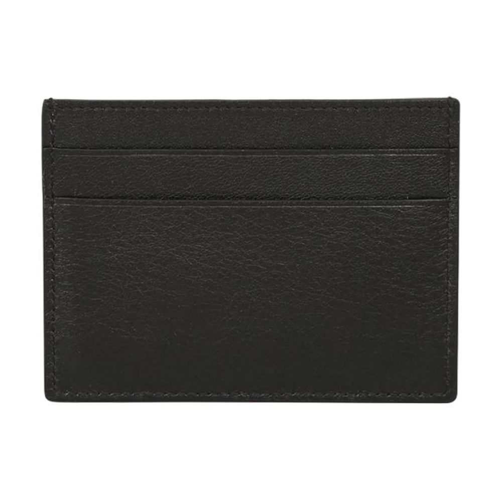 Balenciaga Leather Card Holder, Wallet Men"s Black