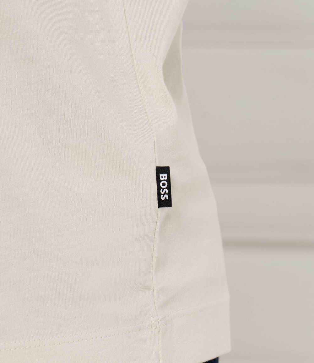 Футболка Thompson 04 BOSS BLACK - бежевый(50501097)