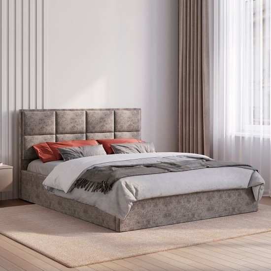 Линда (bts) КР-16 Кровать 1,6м с ПОС грей