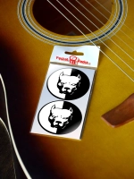 Стикеры - Питбуль в круге классика