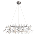 SL379.103.135 Люстра подвесная ST-Luce Серебристый/Белый LED 135*0,3W 3500K