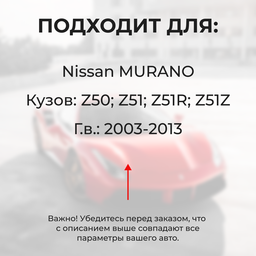 Ремкомплект (втулки) петель дверей Nissan MURANO Z50; Z51 (1 петля, RPD1-1) 2002-2007