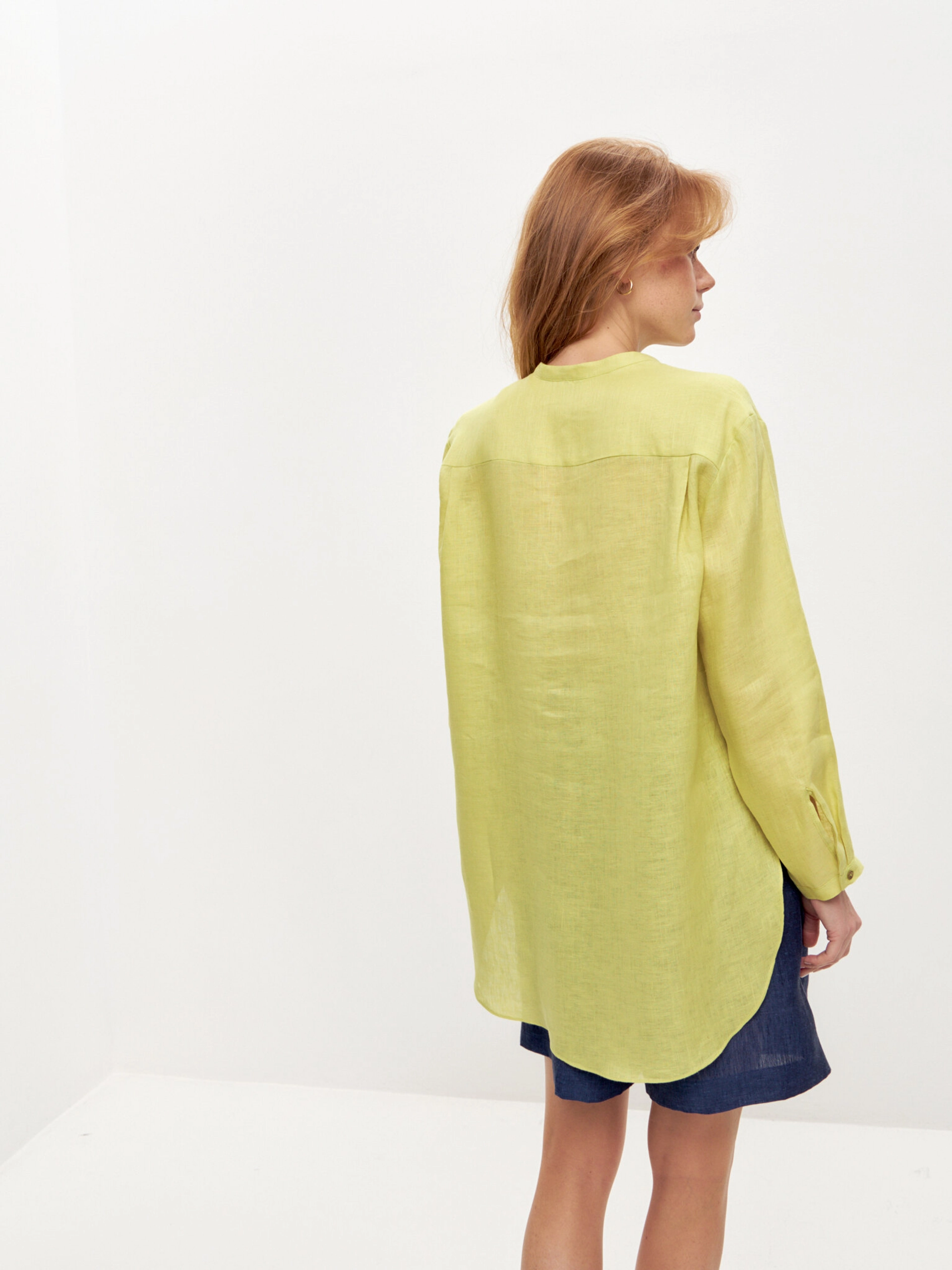 Льняная рубашка