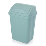 Контейнер для мусора "Ultra" 16 л с перекидным верхом цвет в ассортименте