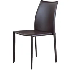 Стул Rolf темно-коричневая кожа