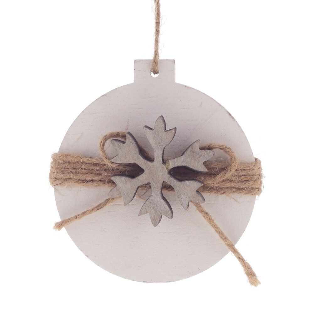 GAEM Украшение новогоднее "Снежинка", L8 W2,5 H9 см, 5в.