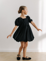 Платье со стразами Черный