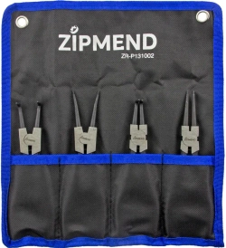 Набор съёмников стопорных колец L-180мм, 4 предмета, ZIPMEND