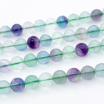 Флюорит, диаметр 6,2-6,3 мм, цена за 31-32 шт (1/2 нити)