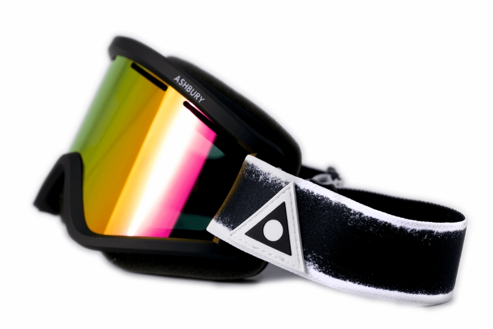 Маска горнолыжная ASHBURY BLACKBIRD MAYDAY (PINK MIRROR LENS/YELLOW SPARE)