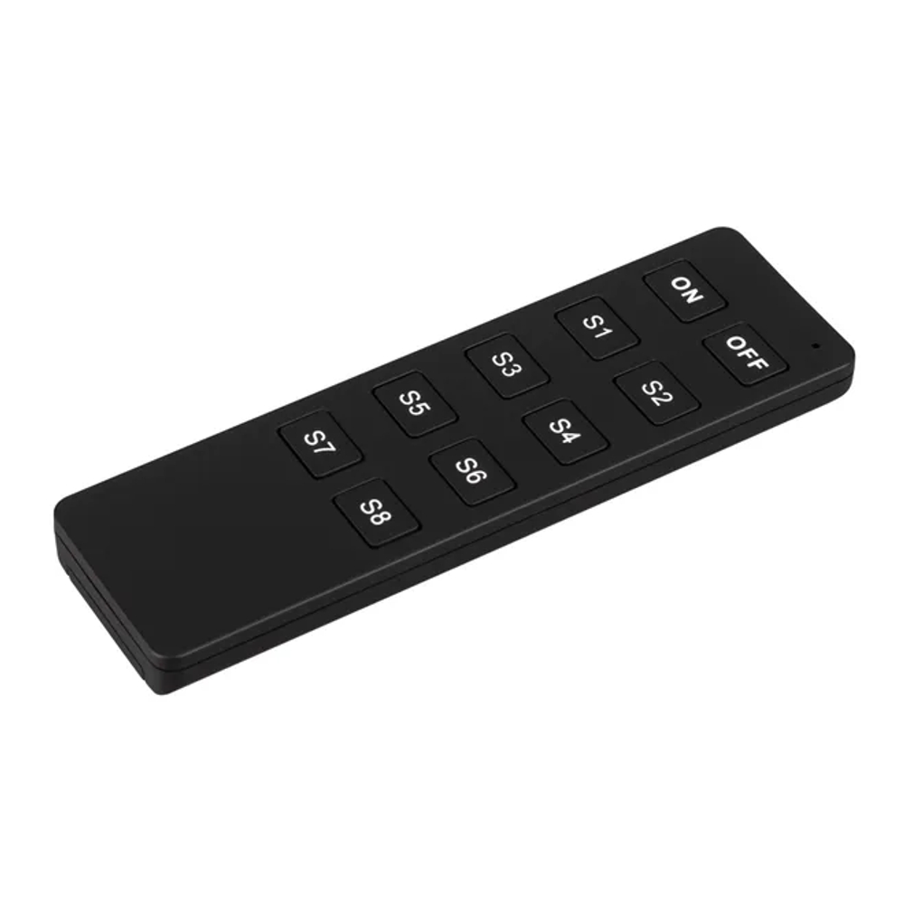 INTELLIGENT ARLIGHT Пульт SMART-801-22-8SC-MULTI Black (3V, 2.4G) (IARL, IP20 Пластик, 5 лет) 037335