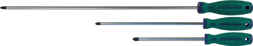 D71P2200 Отвертка стержневая крестовая ANTI-SLIP GRIP, PH2x200 мм