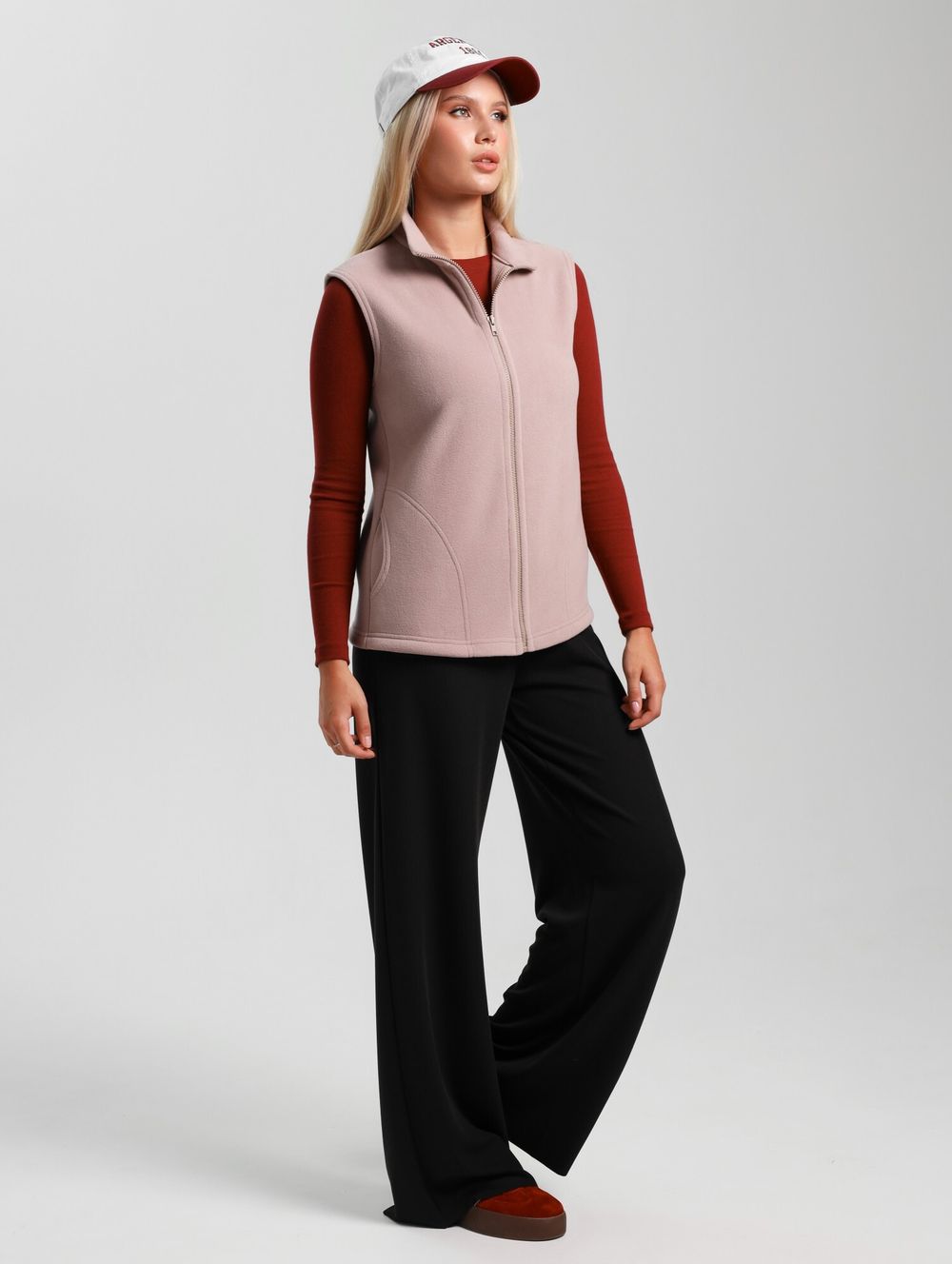 Толстовка (жилетка) Орбита Виотекс КАКАО