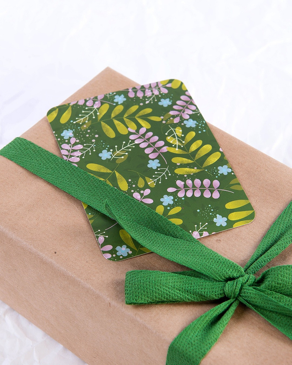 Мини-открытка "Ботаника"