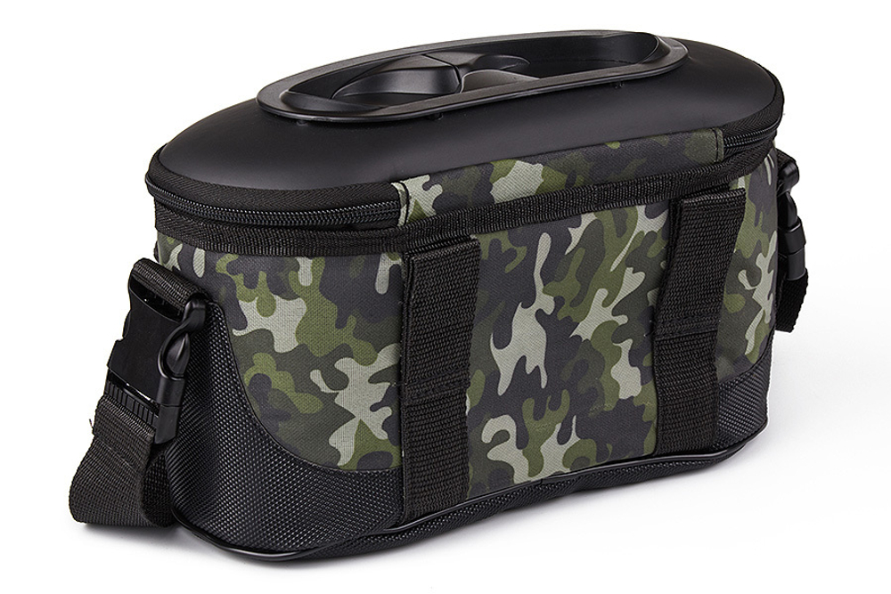 Кан рыболовный HIGASHI Live bait box 4.5L camo