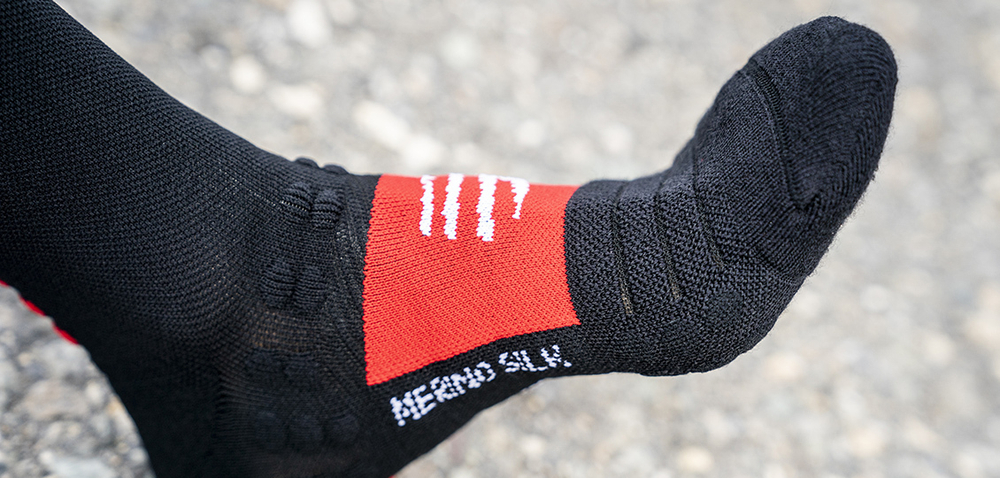 Носки Pro Racing Winter Run Black/High Risk Red