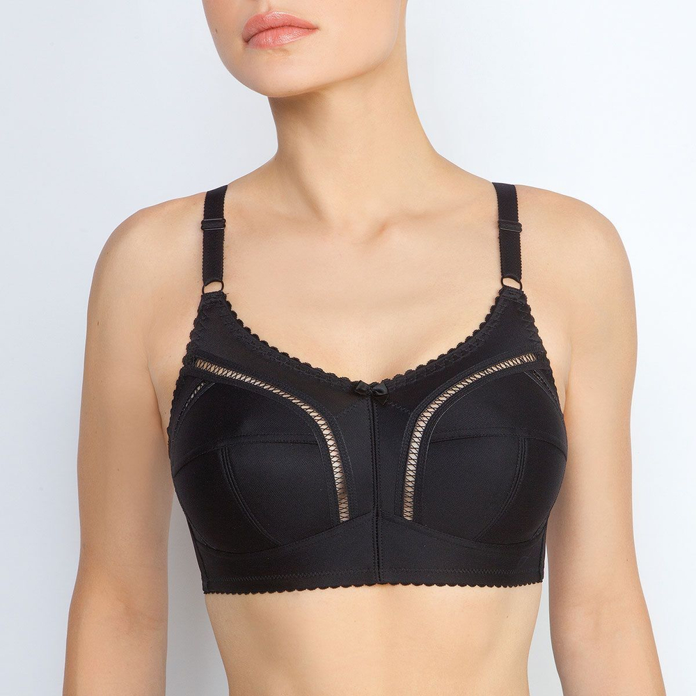 Классический бескаркасный бюстгальтер с мягкой чашкой (Размер: 80F) (Цвет: пудровый)