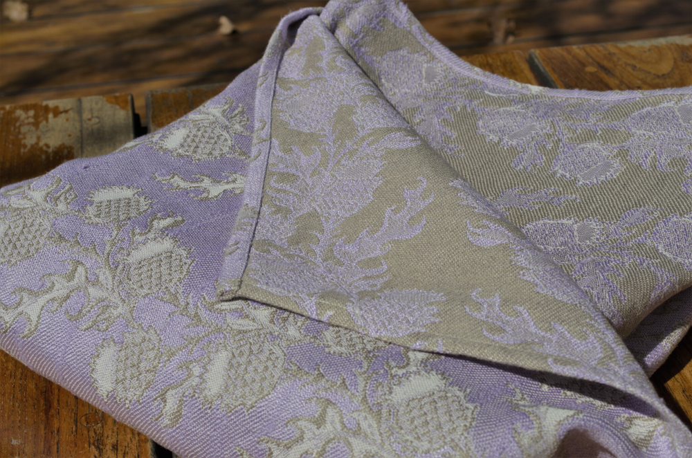 Mokosh wrap  Thistle Lavender