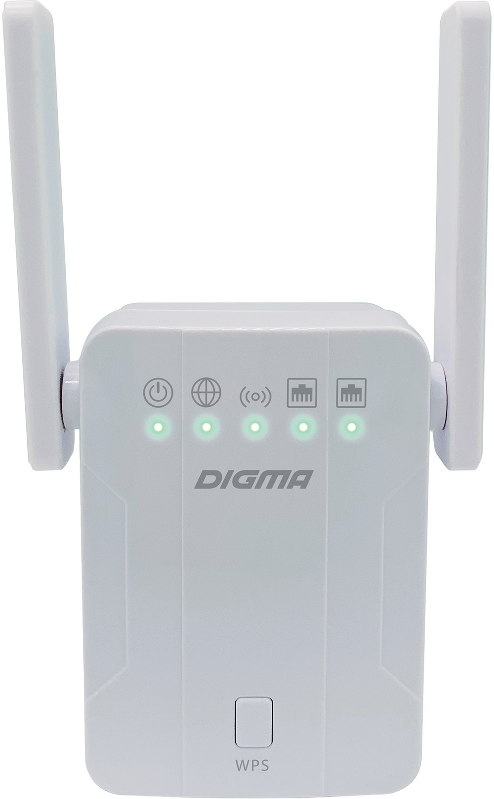 Wi-Fi усилитель сигнала DIGMA D-WR300 (300Мбит)