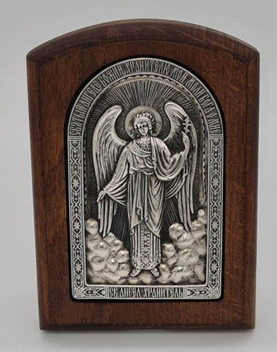 Икона д/р 8*10 сер. Ангел Хранитель (Ков) 10695996