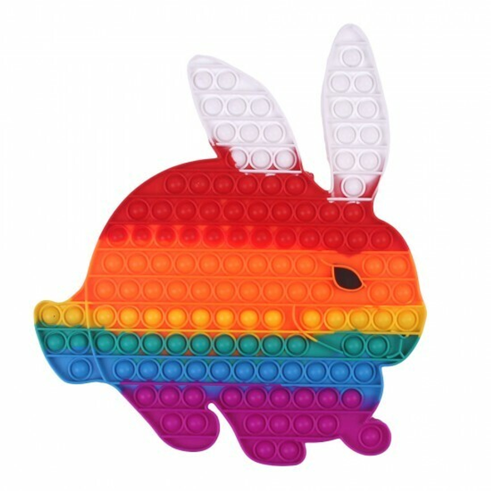 Игрушка антистресс Pop it Зайчик, силикон, 012863