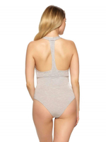 Боди из модального полотна с Т-образной спинкой (Размер: L) (Цвет: черный)