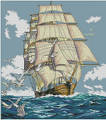 Набор для вышивания крестом. ¶В набор входит нитки-мулине (100% хлопок), качественная канва Аида 18