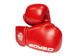 Перчатки боксерские BoyBo TWIN, IKB-42 (одобрено ФБР, ФКР) красный