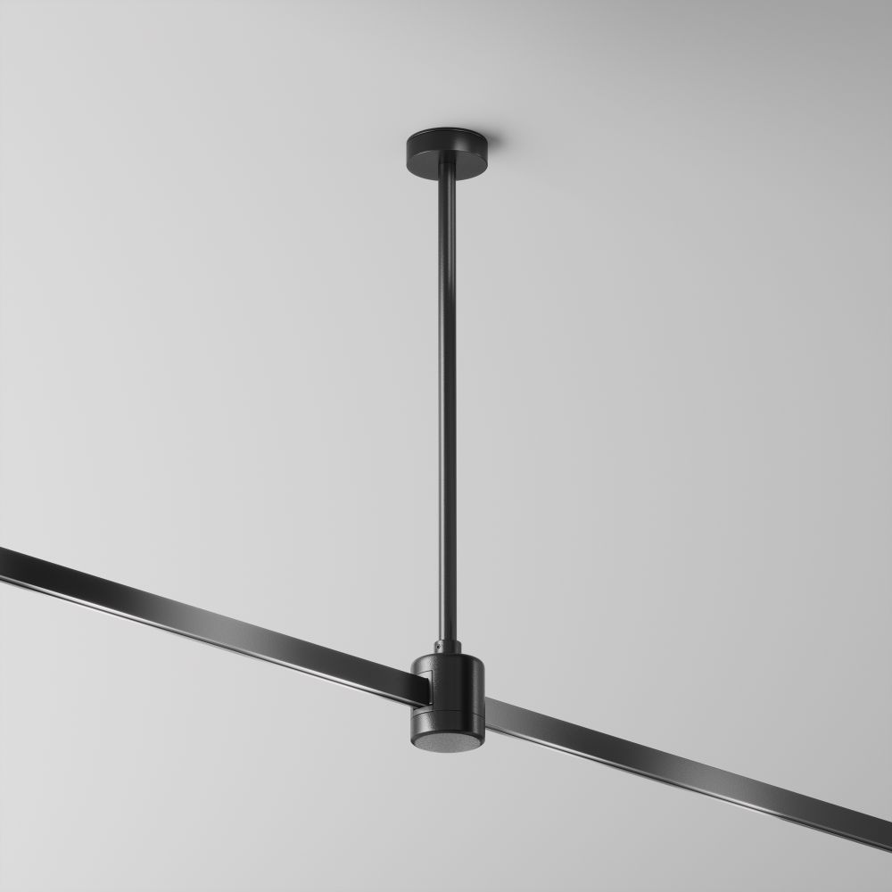 Крепление потолочное 300мм с прямым коннектором питания Maytoni   TRA158C-IPC1-B