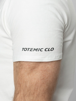 Футболка хлопковая Totemic Clo , базовая, белая