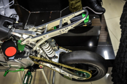 Питбайк JMC 160 Motard рама фрезерованный алюминий (2010)