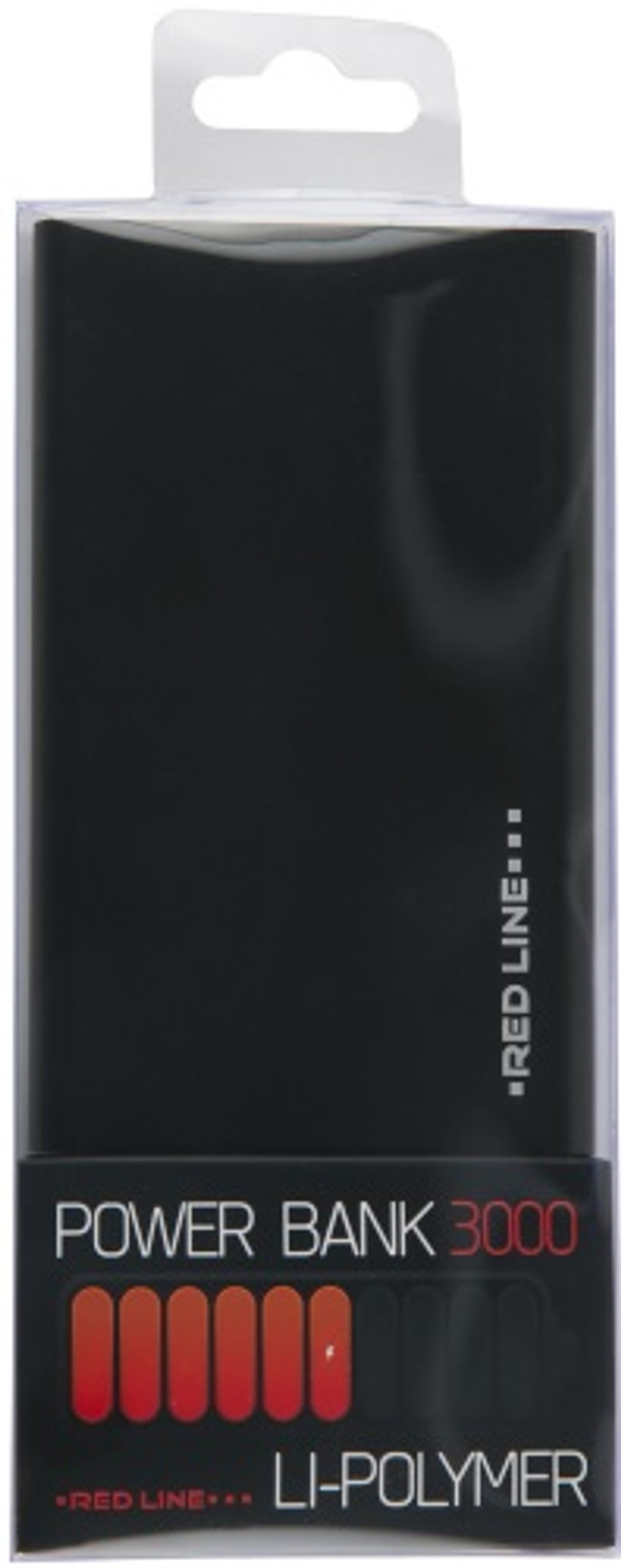 Внешний аккумулятор Red Line J03 3000mAh Metal, Black (УТ000013099)