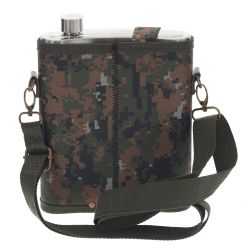 GAEM Набор из 4-х предм.: фляжка 1350 мл, 2 стопки 70 мл, фляжка 100 мл, L19 W10,5 H23,5 см