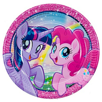 Тарелка-MLP-и-друзья-23см-8шт