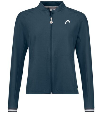 Женская Кофта теннисная Head Breaker Jacket - небесный