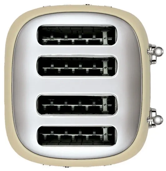 Тостер SMEG TSF03CREU, кремовый