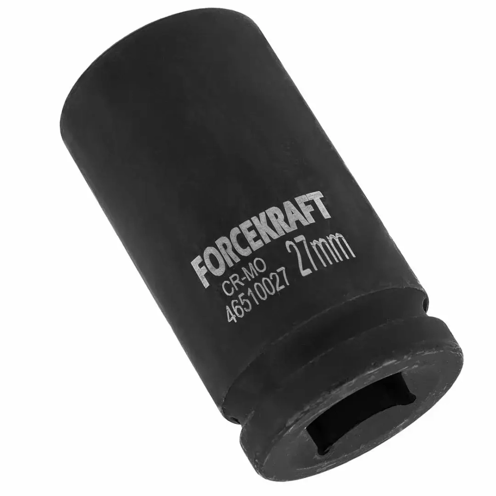 Головка ударная глубокая 3/4'', 27мм (6гр.) FORCEKRAFT FK-46510027